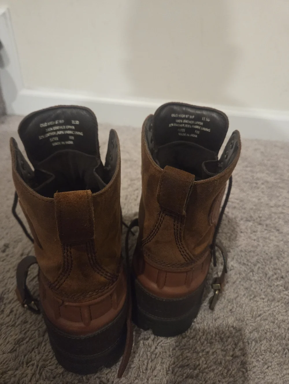 Ralph Lauren Waterproof Boots Size 11.5